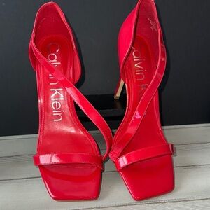 Calvin Klein Red Heels
